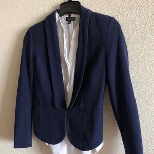 Navy blue blazer